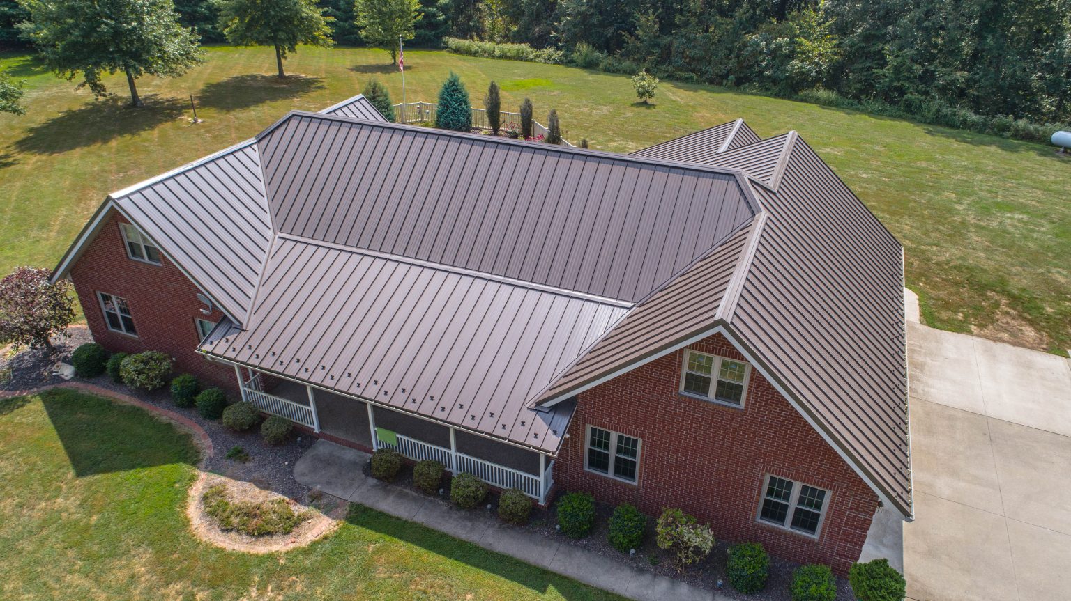 Standing Seam & Snap Lock Metal Roof | Flat & Styrated Panels